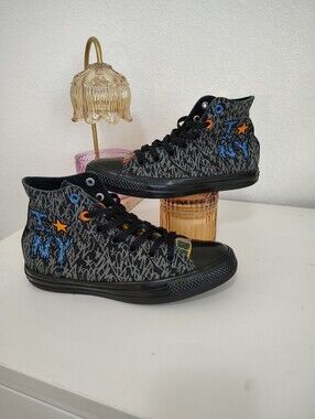 CONVERSE CHUCK TAYLOR ALL STAR "I LOVE NEW YORK" Graffiti SNEAKERS UNISEX M6/W8